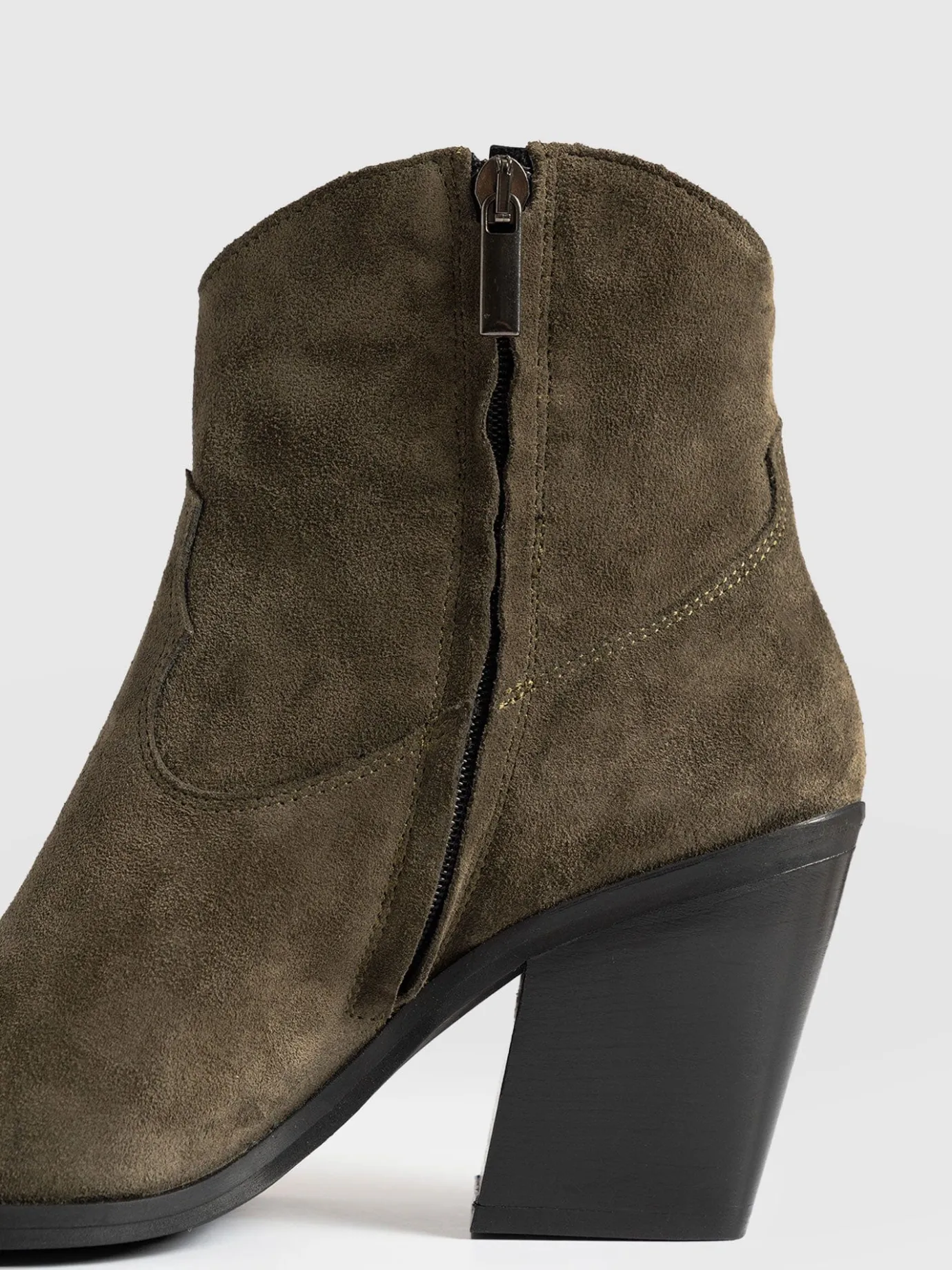 Boots|Shoes|Saint and Sofia Dallas Mid Boot - Khaki