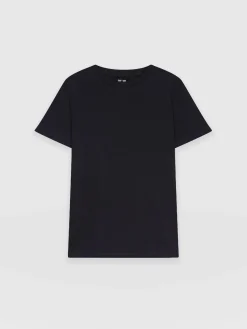 T-shirts & Tanks|Saint and Sofia Easy Cotton Tee - Navy