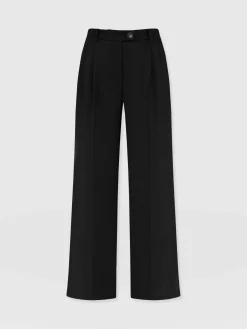 Pants|Saint and Sofia Emery Wide Leg Pant - Black
