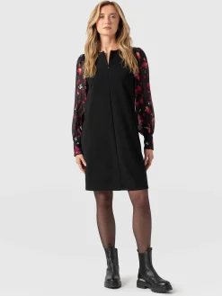 Dresses|Saint and Sofia Esme Zip Up Dress - Pink Aurora