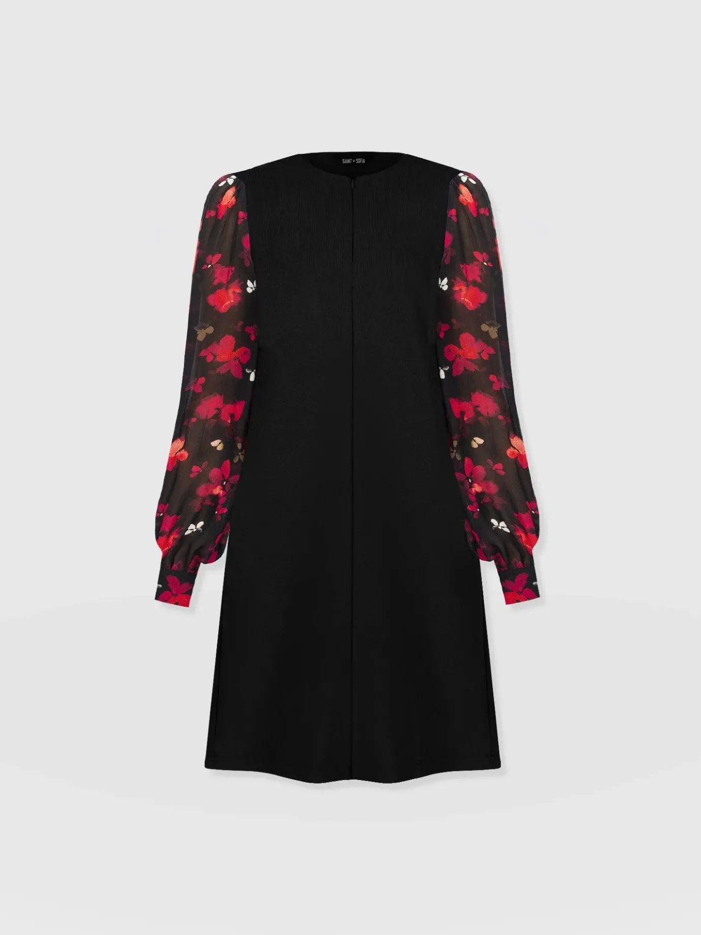 Dresses|Saint and Sofia Esme Zip Up Dress - Pink Aurora