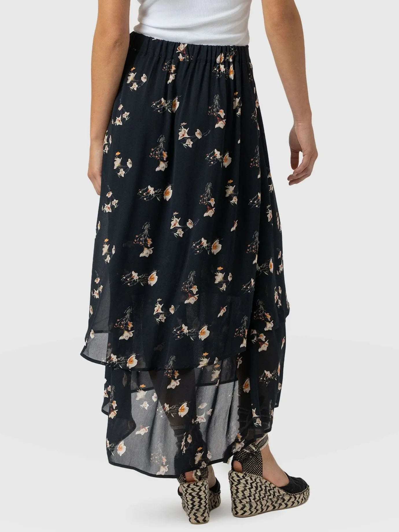 Skirts|Saint and Sofia Etta Layered Skirt - Lily Gardens