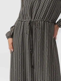 Dresses|Saint and Sofia Evelyn High Low Dress - Monochrome Wave
