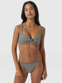 Swimwear|Saint and Sofia Faye Adjustable Bikini Bottom - Stripe