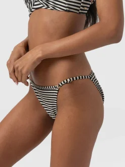 Swimwear|Saint and Sofia Faye Adjustable Bikini Bottom - Stripe