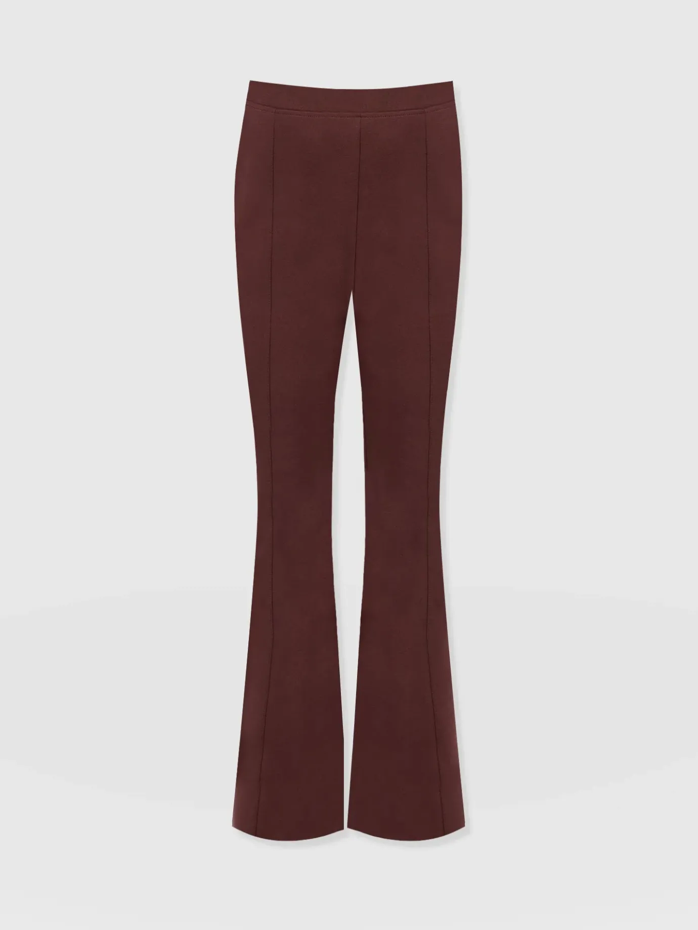 Pants|Saint and Sofia Fearne Flare Legging - Maroon