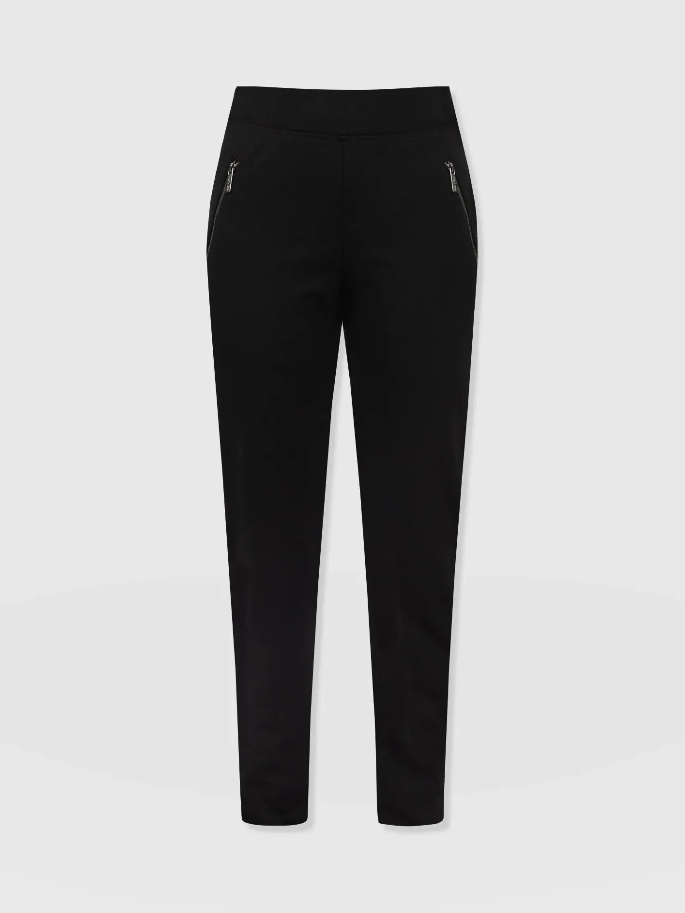 Pants|Saint and Sofia Finsbury Zip Pant - Black