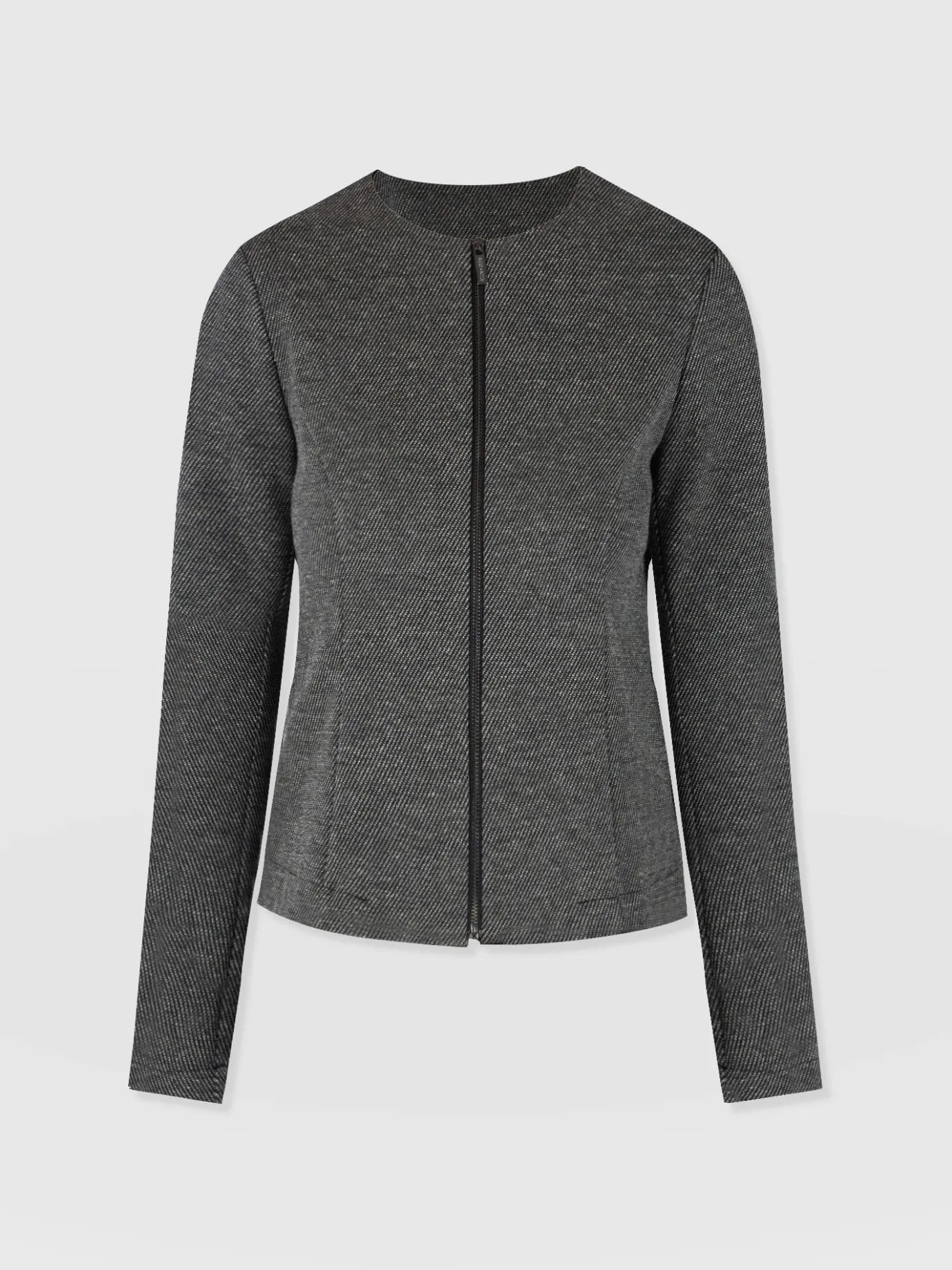 Coats & Jackets|Saint and Sofia Florence Jacket - Grey Twill