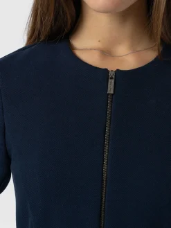Coats & Jackets|Saint and Sofia Florence Jacket - Navy Twill