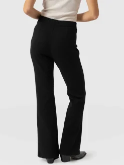Pants|Saint and Sofia Freya Flared Pant - Black