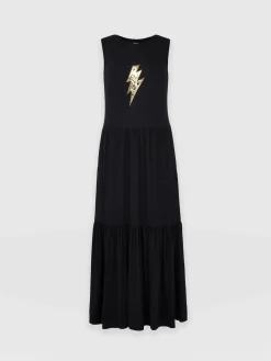 Dresses|Saint and Sofia Greenwich Dress - Black Rock n Roll