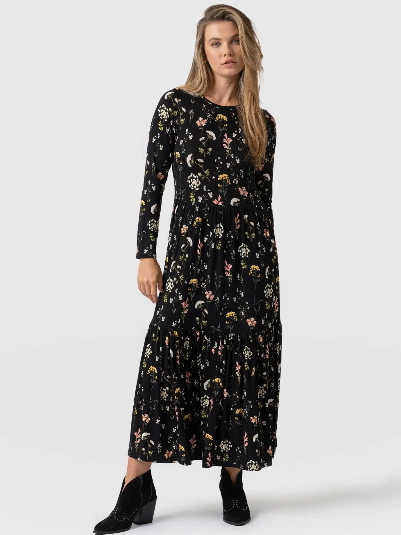 Dresses|Saint and Sofia Greenwich Dress Long Sleeve - Hyde Gardens