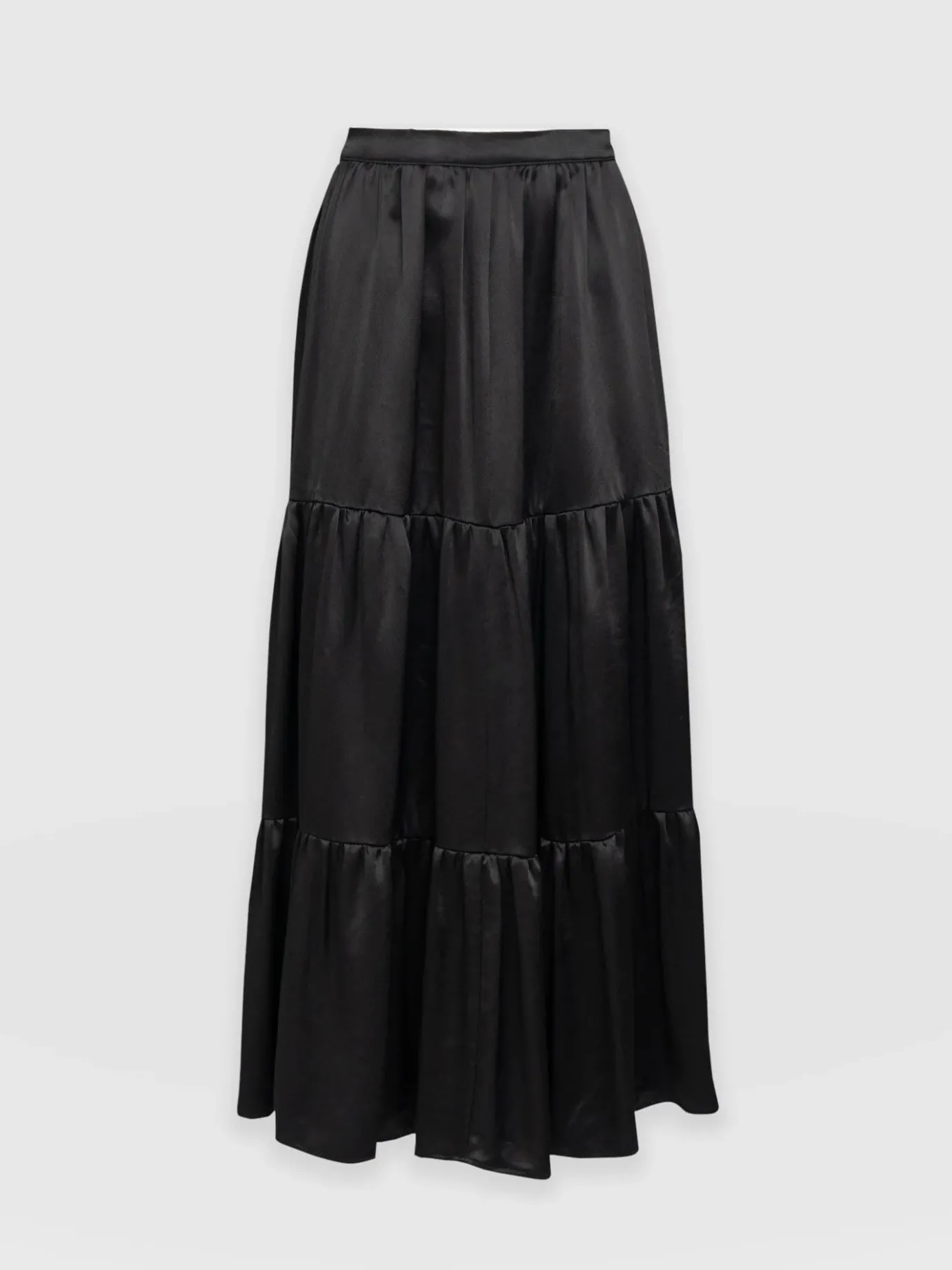 Skirts|Saint and Sofia Greenwich Skirt - Gloss Black