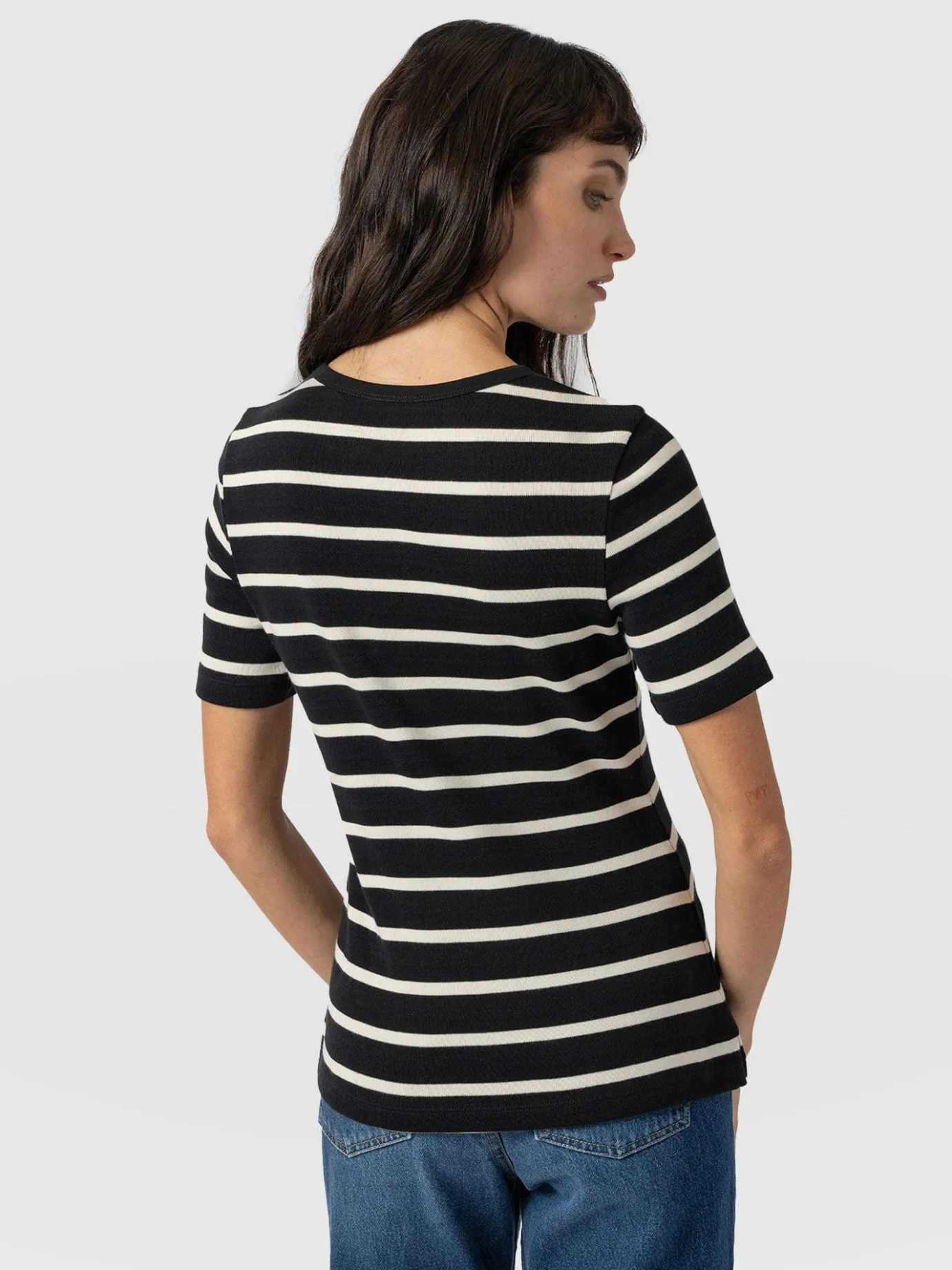 T-shirts & Tanks|Saint and Sofia Helena Tee - Stripe