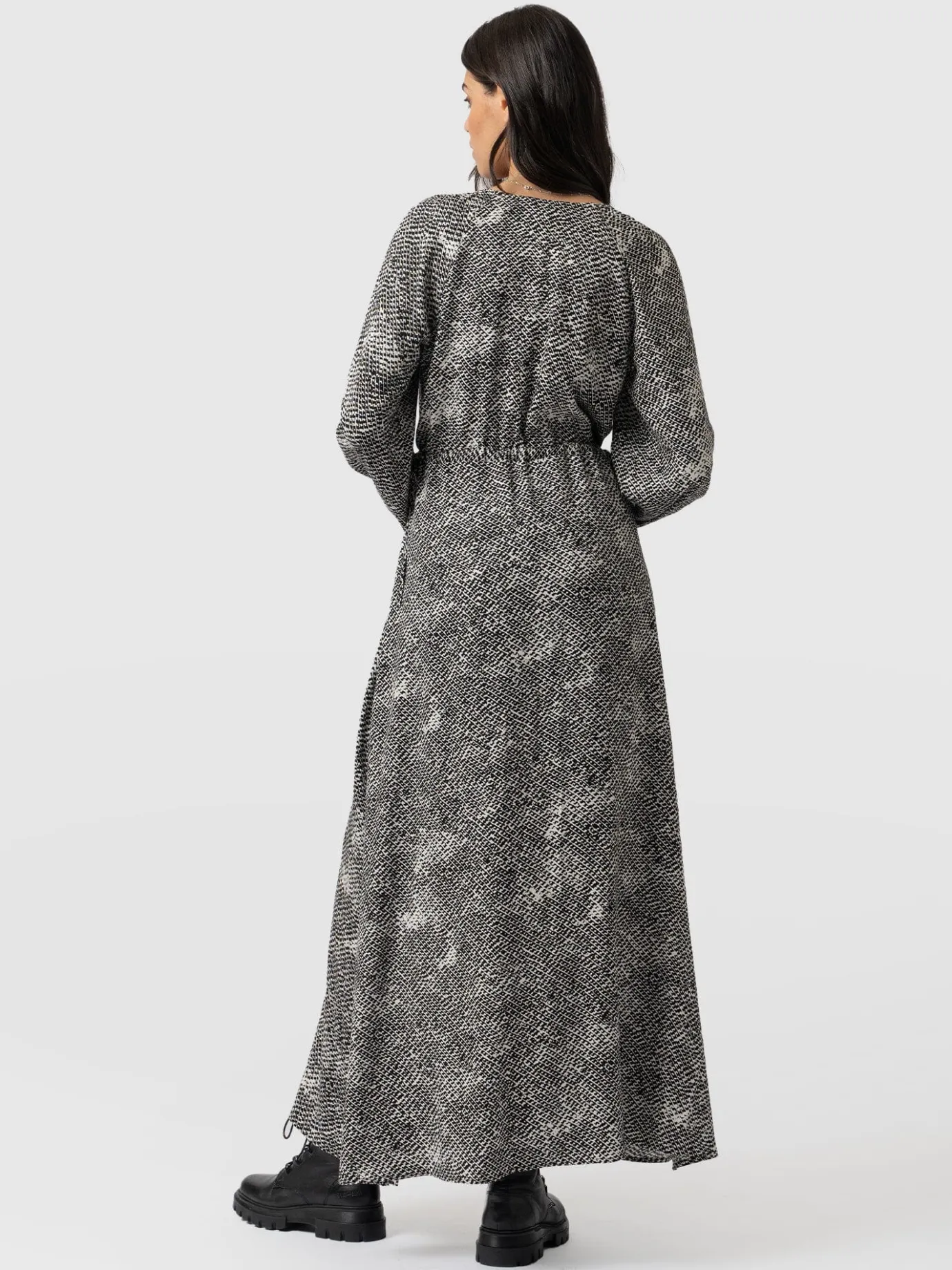 Dresses|Saint and Sofia Henrietta Dress - Monochrome Gothica