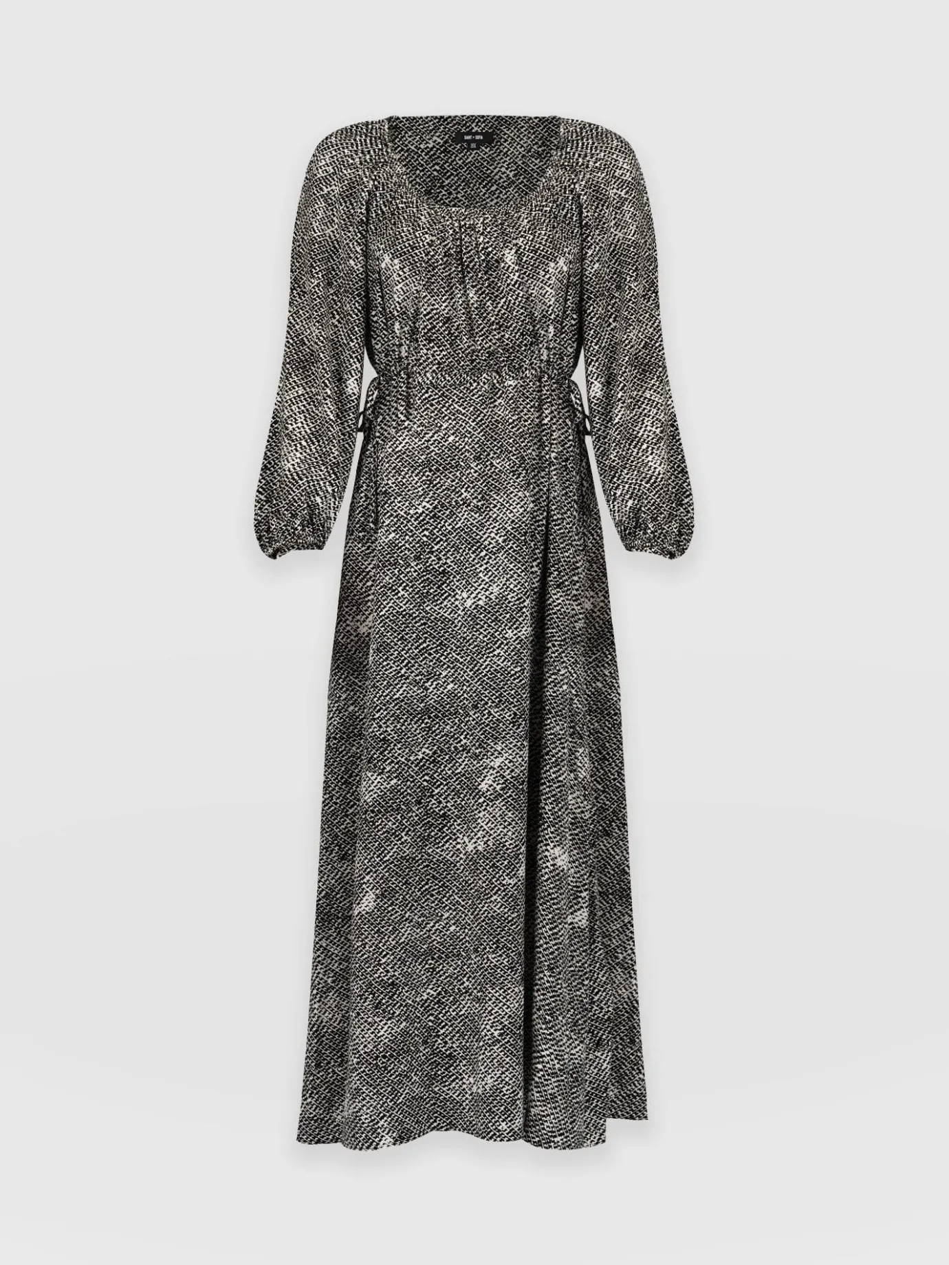 Dresses|Saint and Sofia Henrietta Dress - Monochrome Gothica