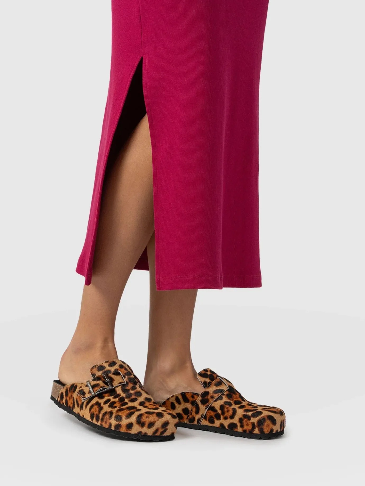 Clogs & Slides|Shoes|Saint and Sofia Jude Clogs - Leopard