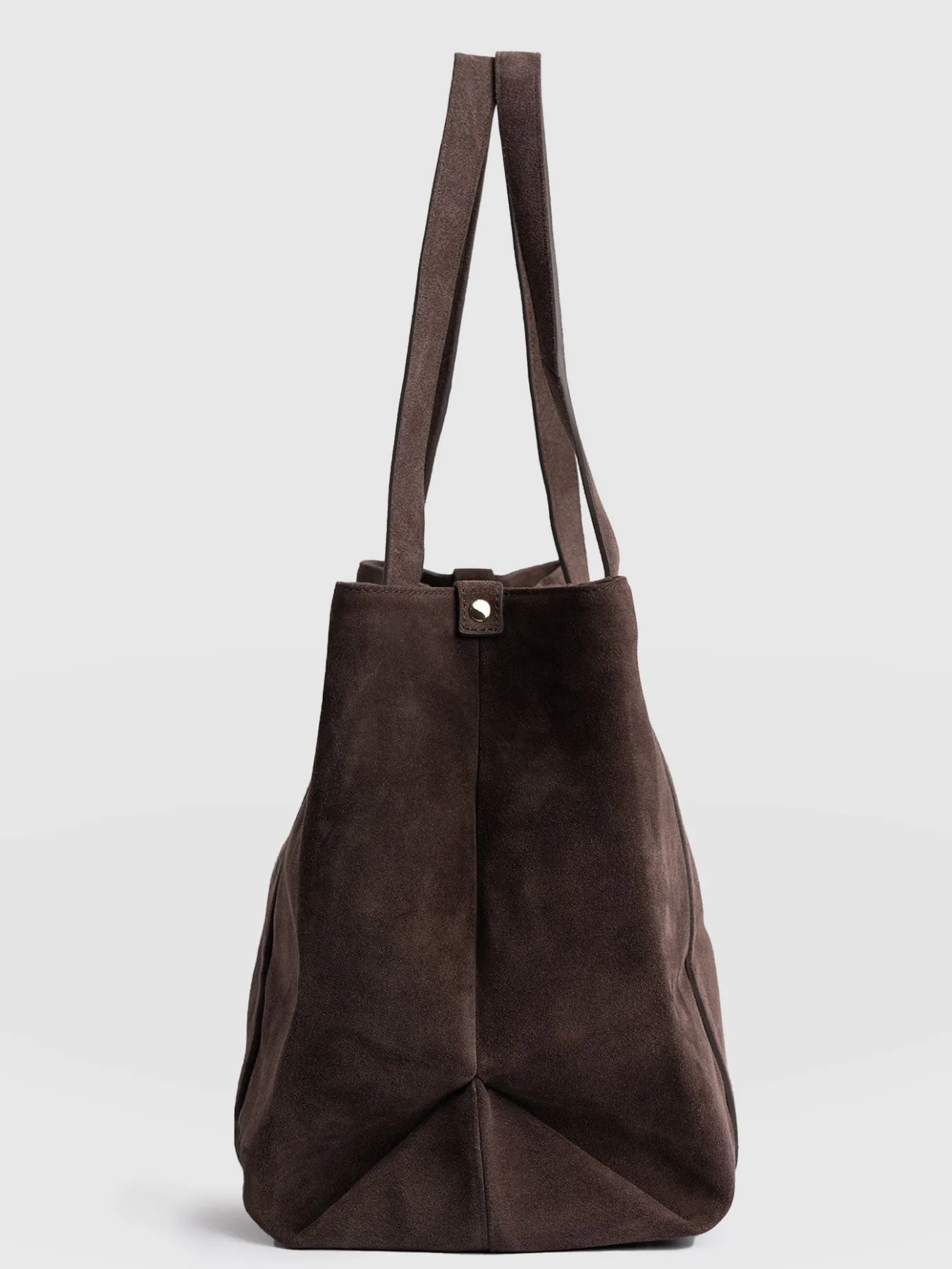 Tote Bags|Leather Bags|Saint and Sofia Kara Shopper Bag - Brown