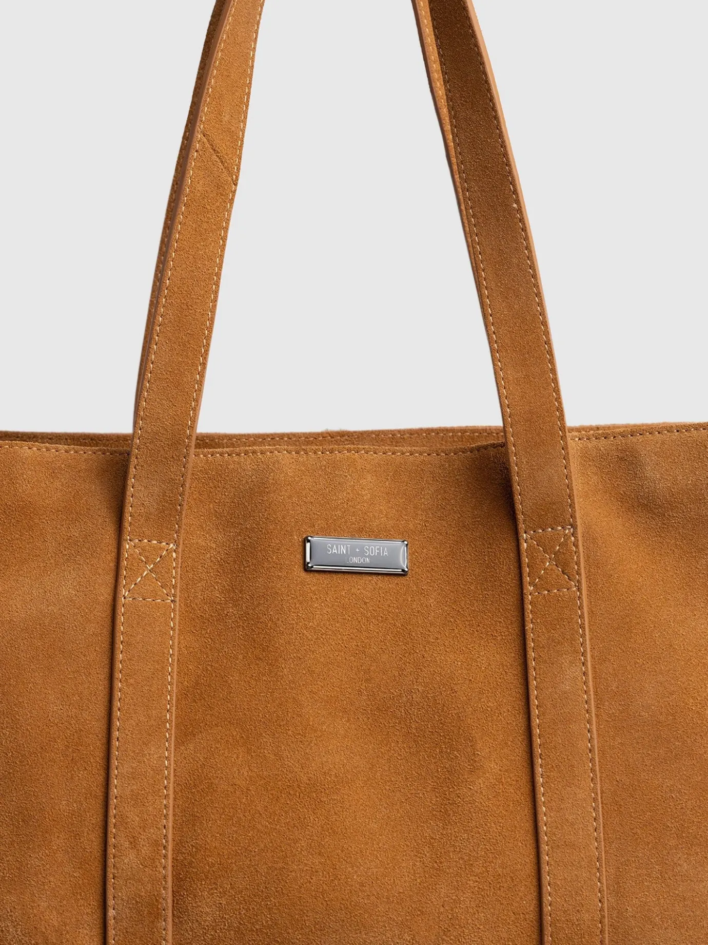 Shoulder Bags|Tote Bags|Saint and Sofia Kara Shopper Bag - Tan