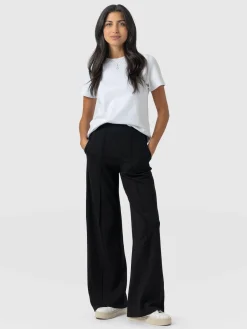 Pants|Saint and Sofia Keller Wide Leg Pant - Black