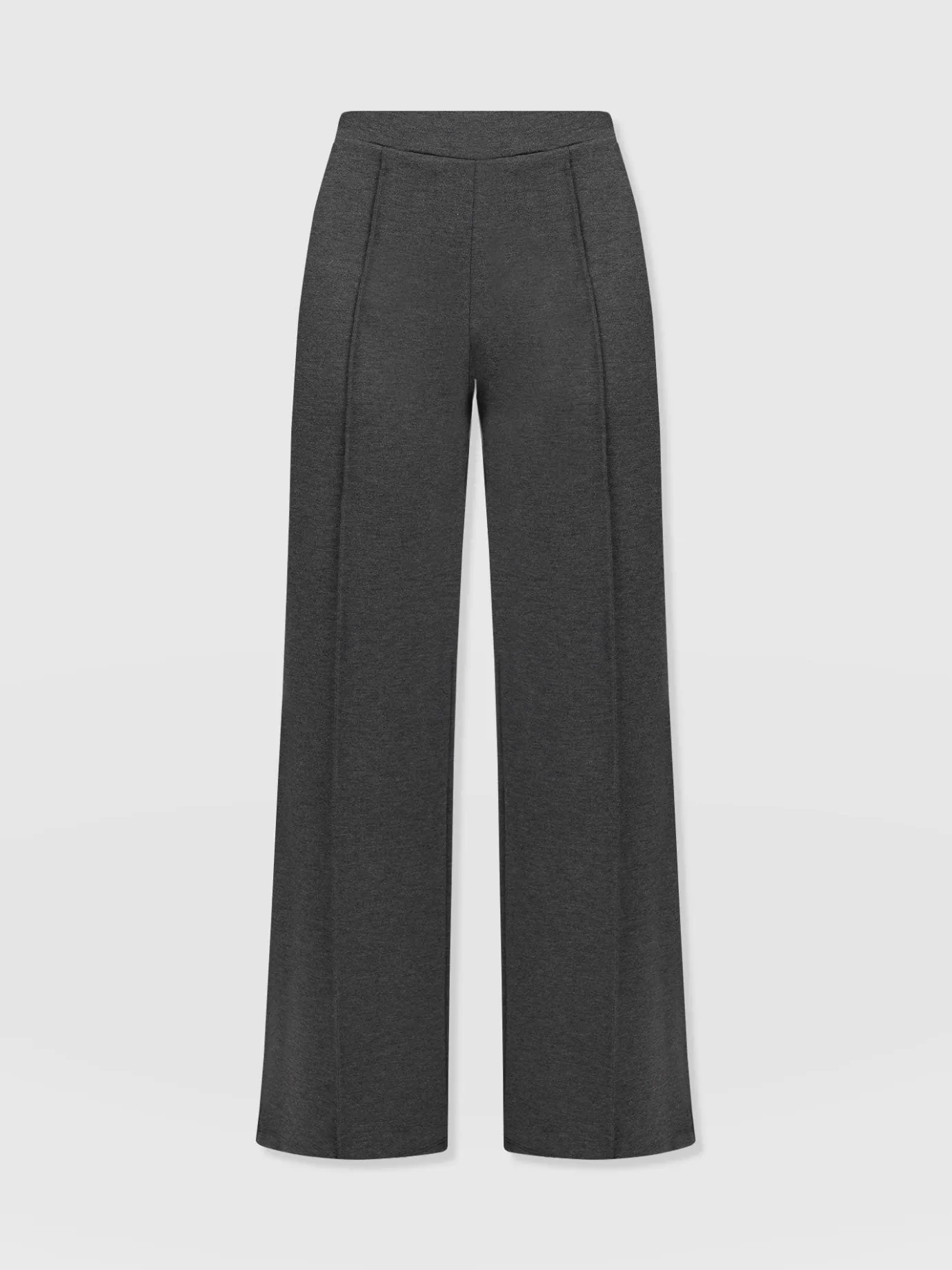 Pants|Saint and Sofia Keller Wide Leg Pant - Charcoal