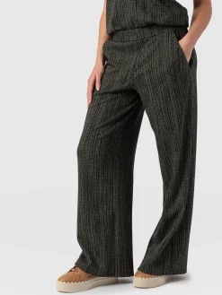 Pants|Saint and Sofia Keller Wide Leg Pant - Green Texture