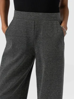 Pants|Saint and Sofia Keller Wide Leg Pant - Grey Twill