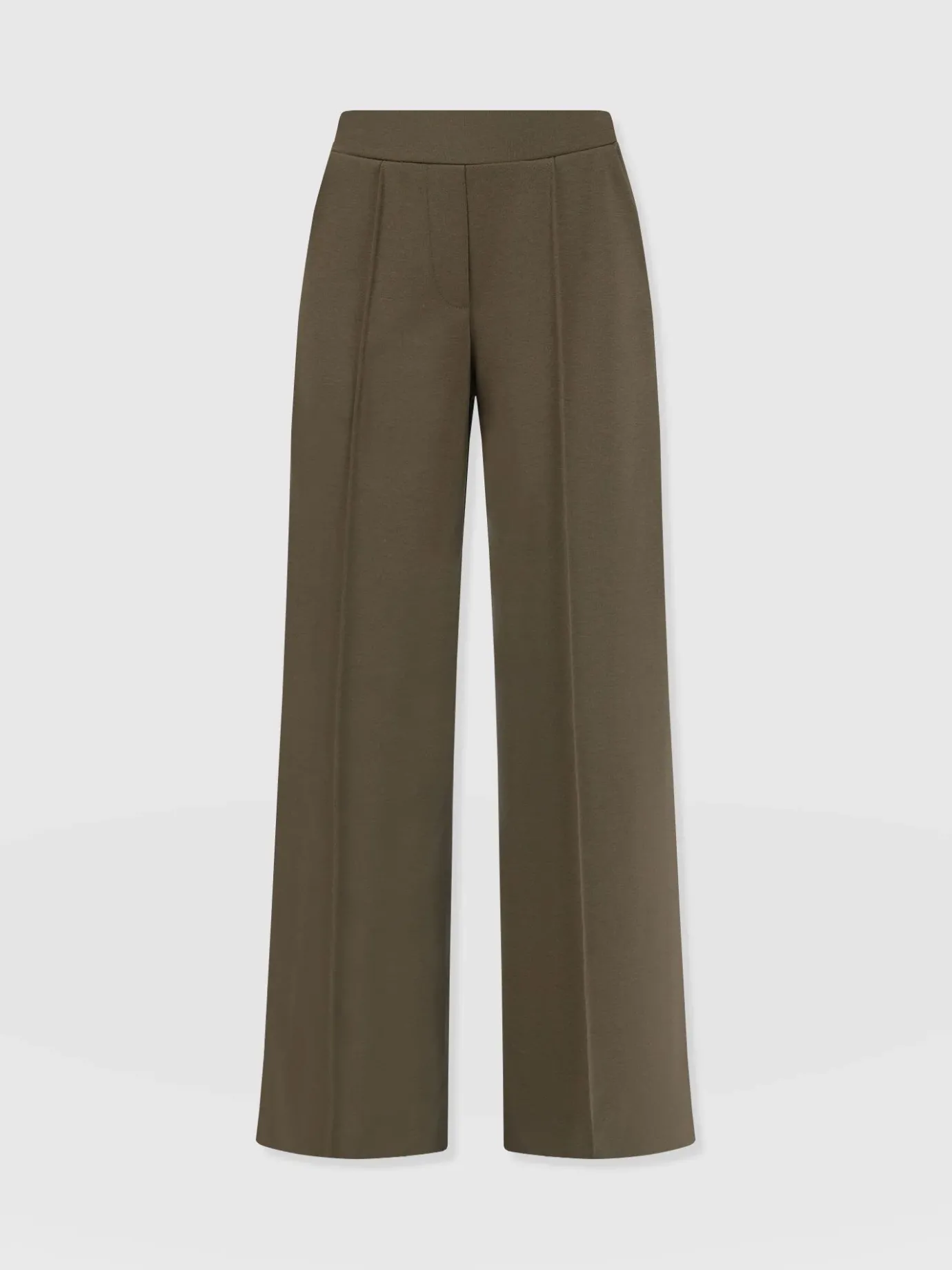 Pants|Saint and Sofia Keller Wide Leg Pant - Khaki