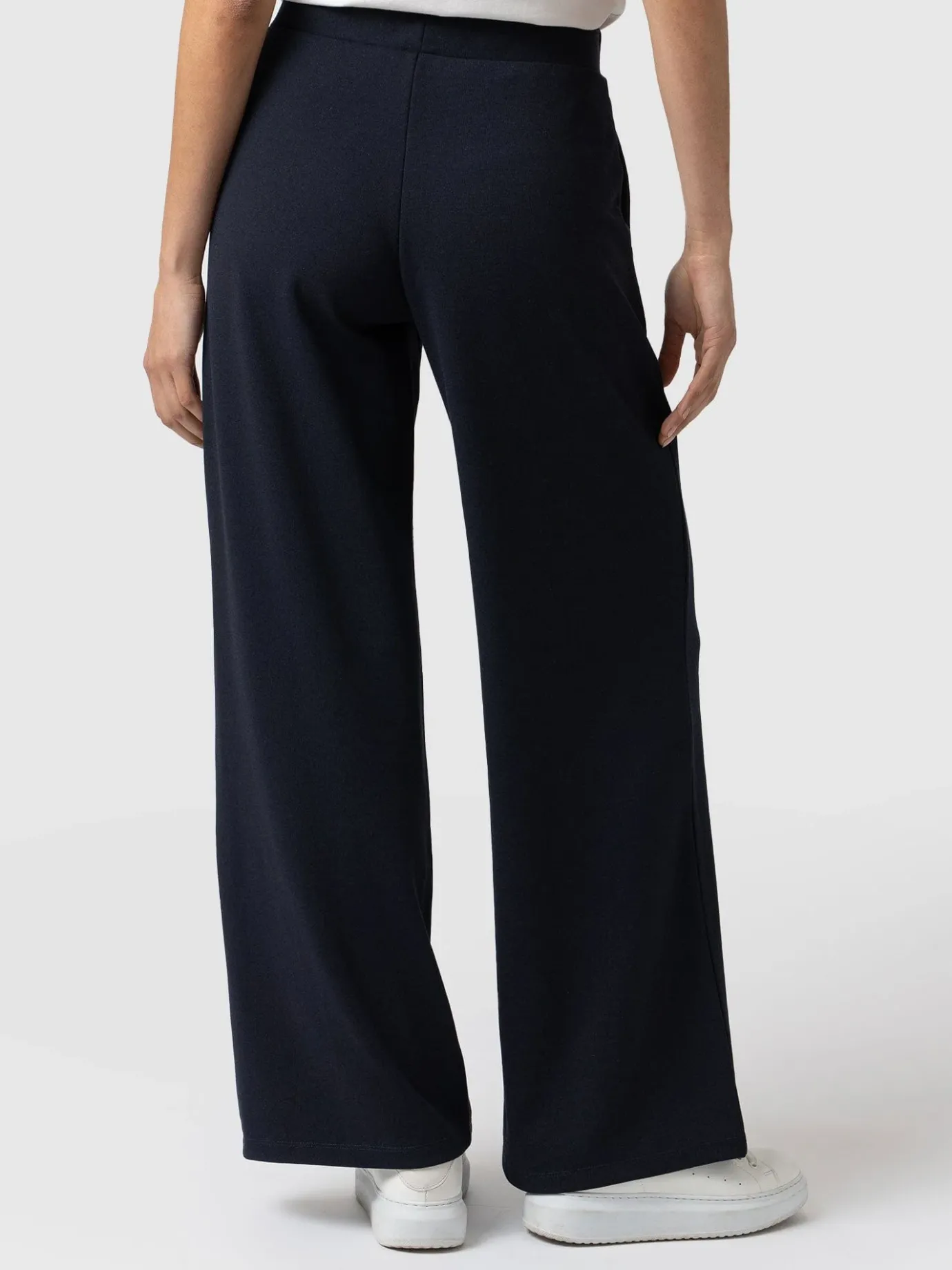 Pants|Saint and Sofia Keller Wide Leg Pant - Navy