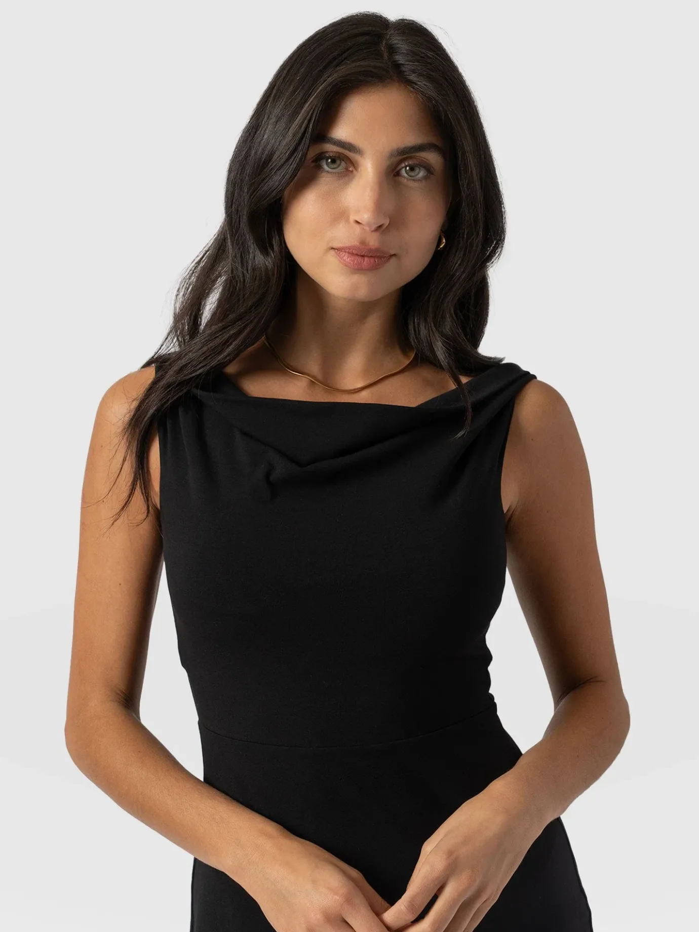 Dresses|Saint and Sofia Kelsea Midaxi Dress - Black