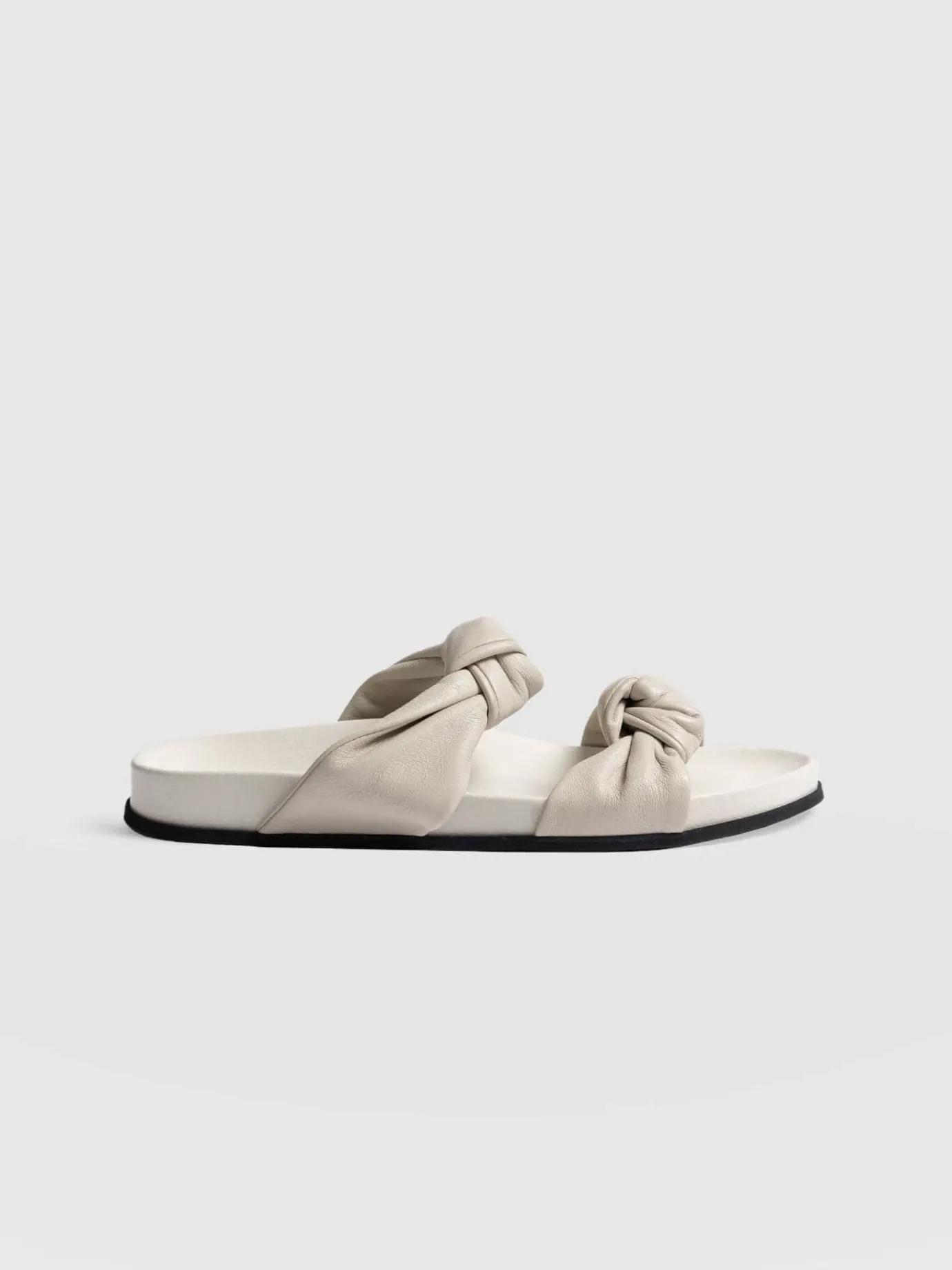 Sandals|Shoes|Saint and Sofia Kingston Knot Sandal - Cream