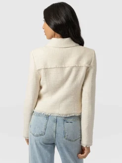 Coats & Jackets|Blazers|Saint and Sofia Kinley Jacket - Cream
