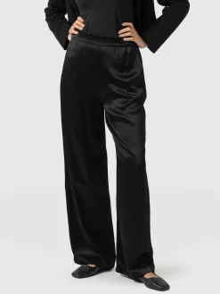 Pants|Saint and Sofia Langley Wide Leg Pant - Black