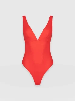 Swimwear|Saint and Sofia Levana Swimsuit - Red
