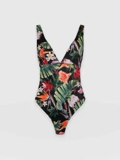 Swimwear|Saint and Sofia Levana Swimsuit - Tropics