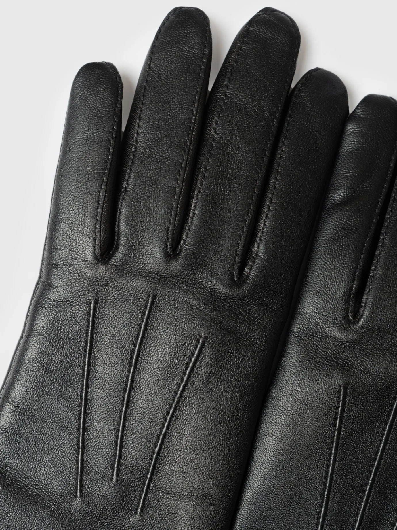 Accessories|Leather|Saint and Sofia Luther Leather Gloves - Black