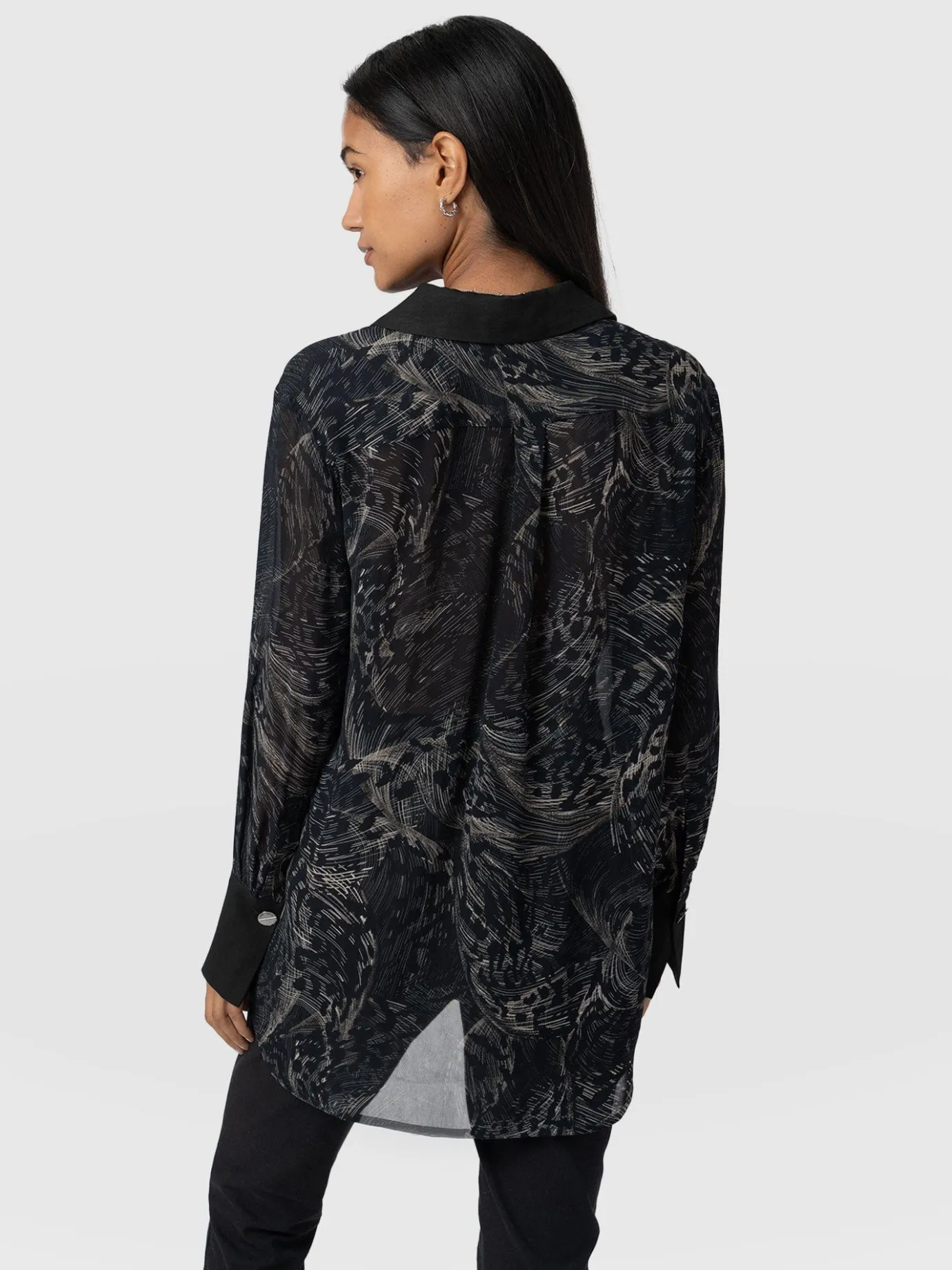 Blouses & Shirts|Saint and Sofia Madison Shirt - Spot Feather