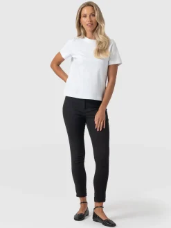 Denim & Jeans|Pants|Saint and Sofia Maeva Skinny Pant - Black