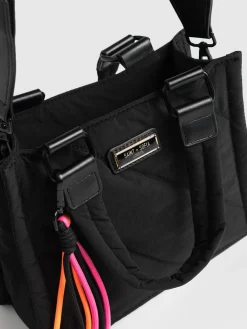 Shoulder Bags|Cross Body Bags|Saint and Sofia Mini Penny Tote Bag - Black