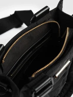 Shoulder Bags|Cross Body Bags|Saint and Sofia Mini Penny Tote Bag - Black