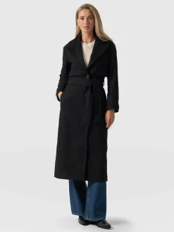 Coats & Jackets|Saint and Sofia Odette Coat - Black