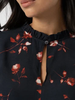 Blouses & Shirts|Saint and Sofia Olivia Blouse - Dark Roses