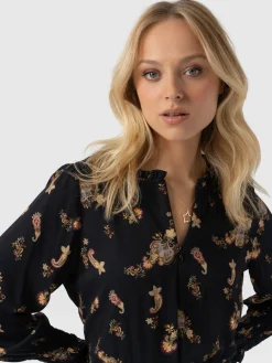 Dresses|Saint and Sofia Olivia Zip Up Dress - Highland Paisley
