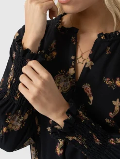 Dresses|Saint and Sofia Olivia Zip Up Dress - Highland Paisley
