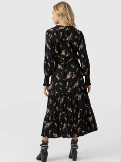 Dresses|Saint and Sofia Olivia Zip Up Dress - Highland Paisley