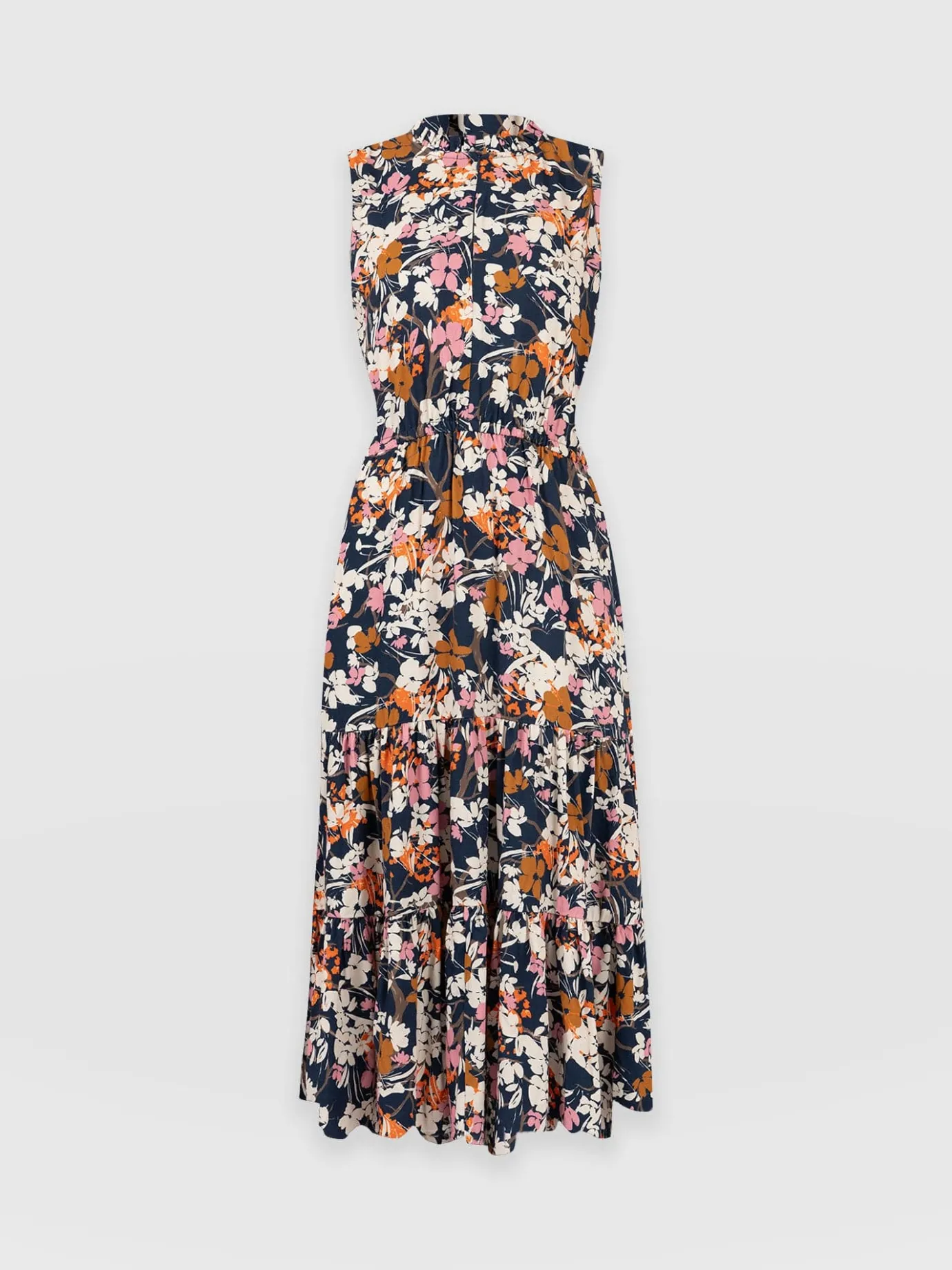 Dresses|Saint and Sofia Orla Dress - Navy Cream Floral