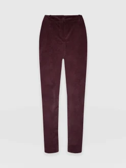 Pants|Saint and Sofia Palmer Pant Corduroy - Plum