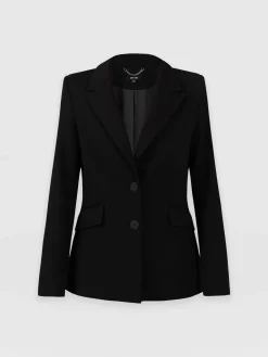 Coats & Jackets|Blazers|Saint and Sofia Payton Blazer - Black
