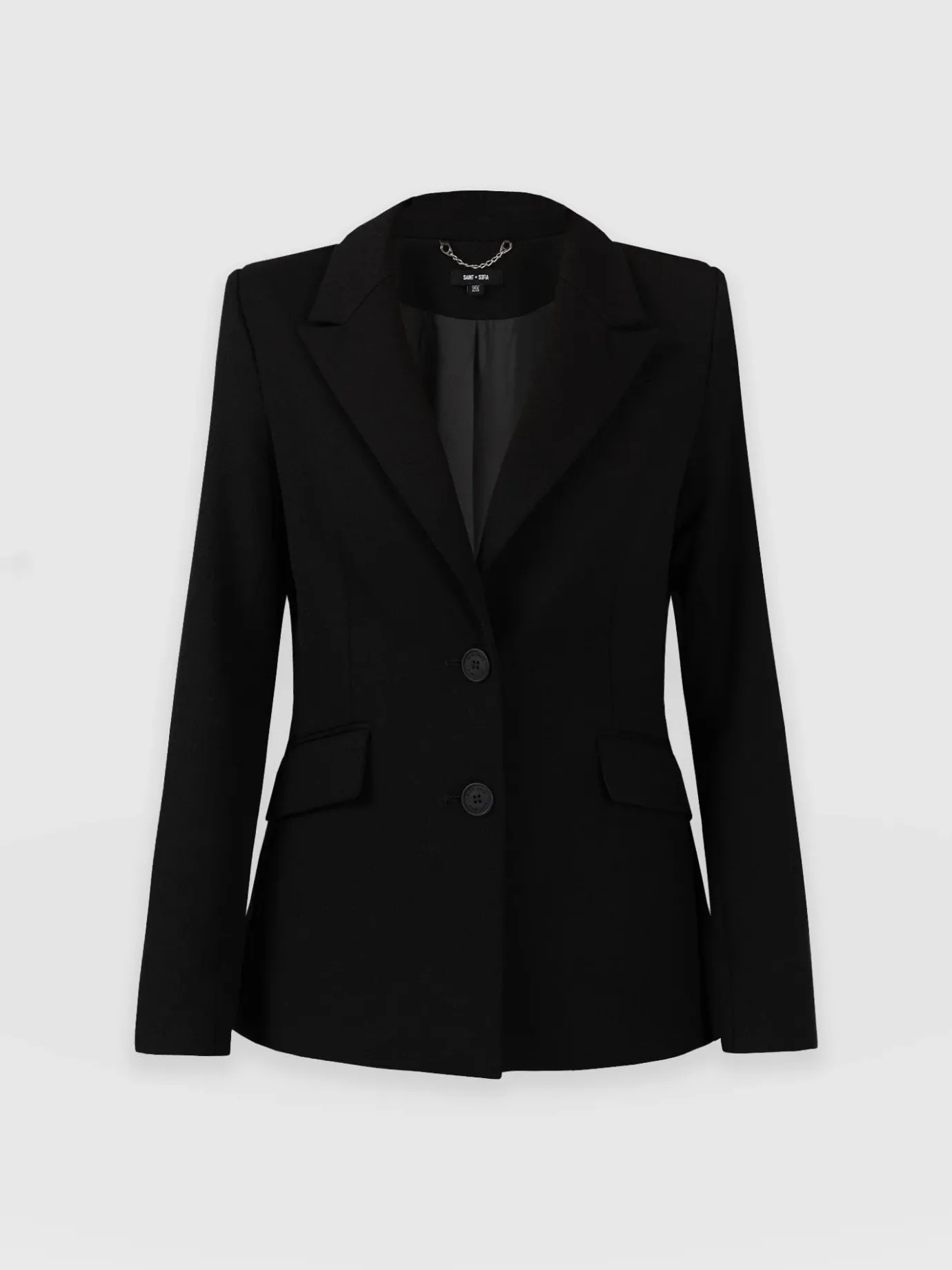 Coats & Jackets|Blazers|Saint and Sofia Payton Blazer - Black