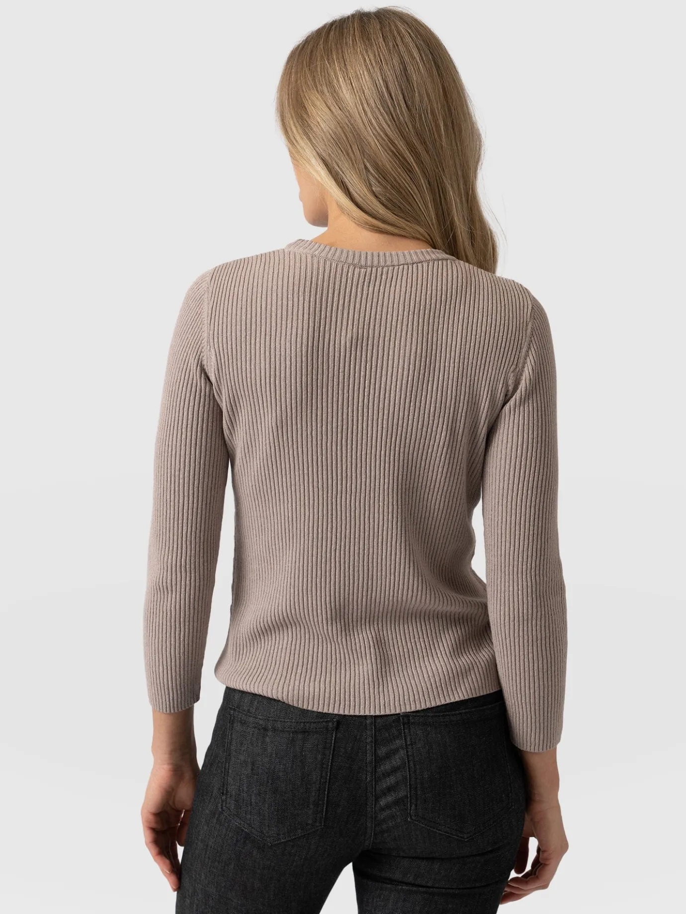 Knitwear|Sweaters|Saint and Sofia Primrose Knit Sweater - Malt